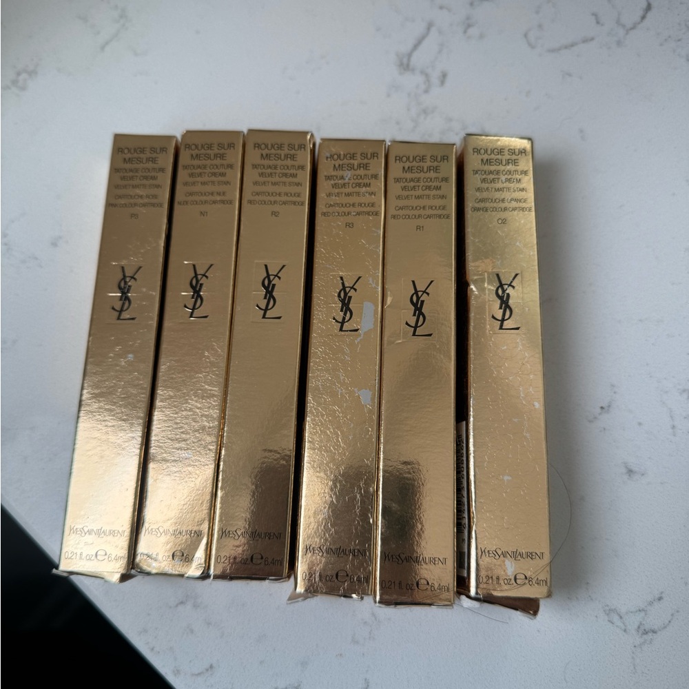 YSL rouge sur mesure